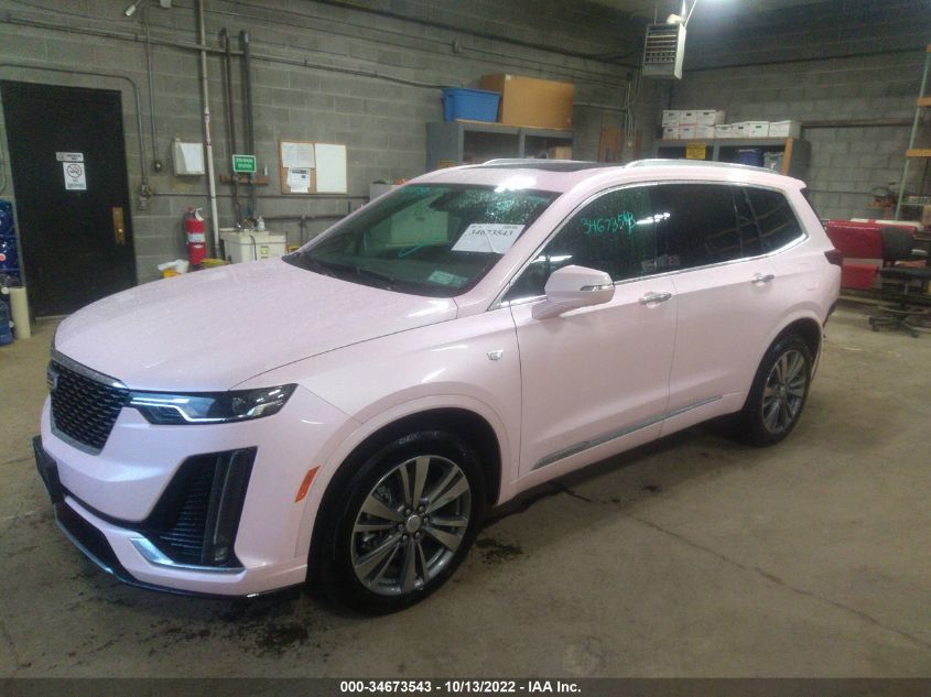 2021 CADILLAC XT6 PREMIUM LUXURY VIN: 1GYKPCRS3MZ122020