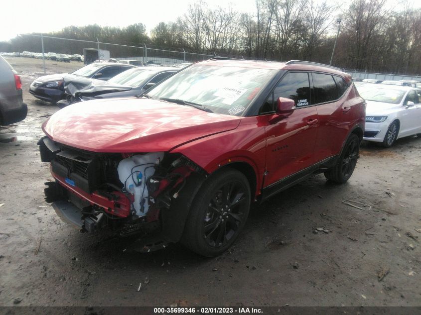 2021 CHEVROLET BLAZER RS VIN: 3GNKBERS5MS584678