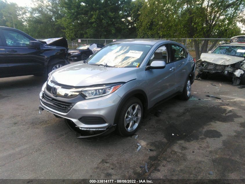 2021 HONDA HR-V LX VIN: 3CZRU6H31MM716125