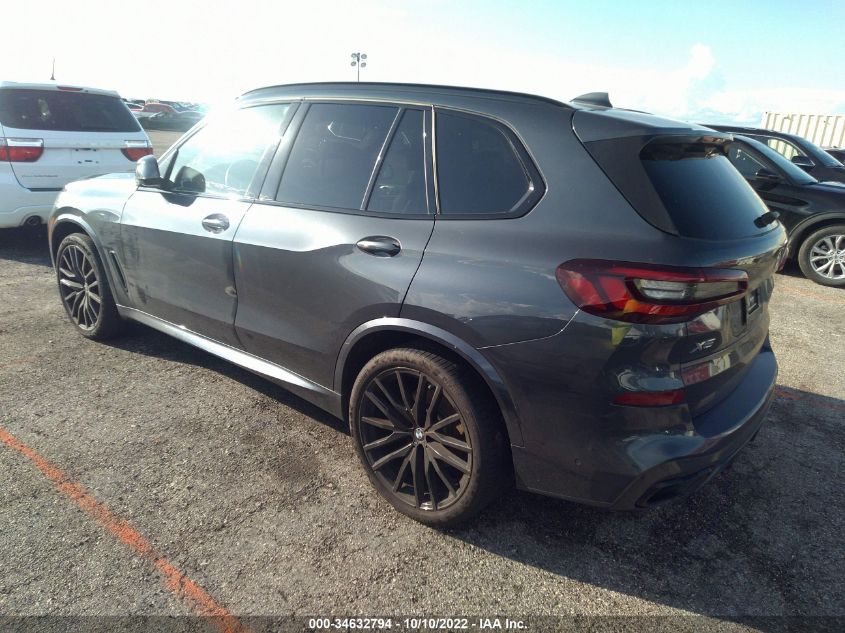 2022 BMW X5 SDRIVE40I VIN: 5UXCR4C07N9K33509
