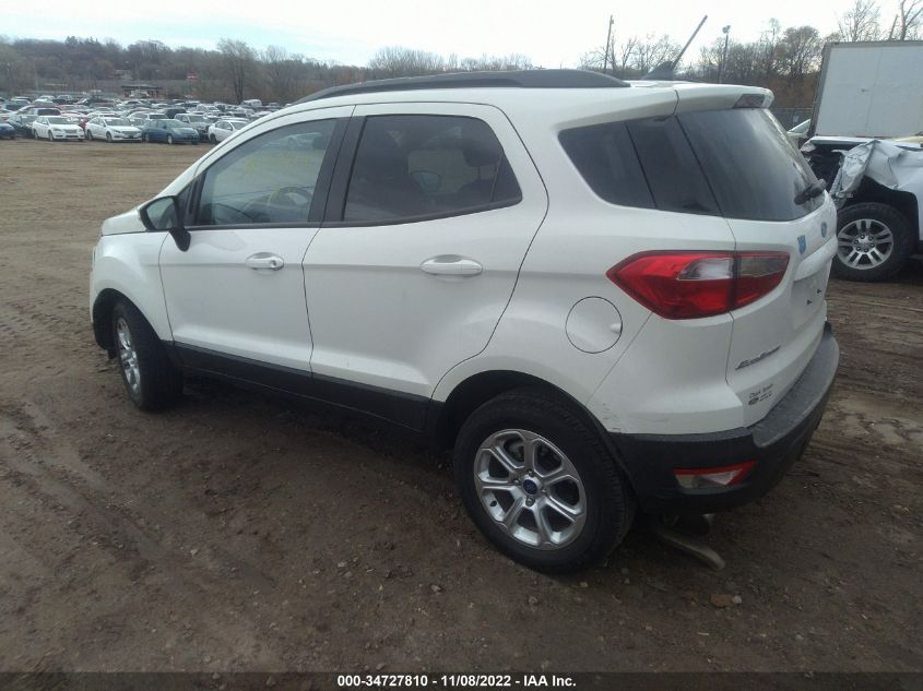 2020 FORD ECOSPORT SE VIN: MAJ6S3GL5LC384727