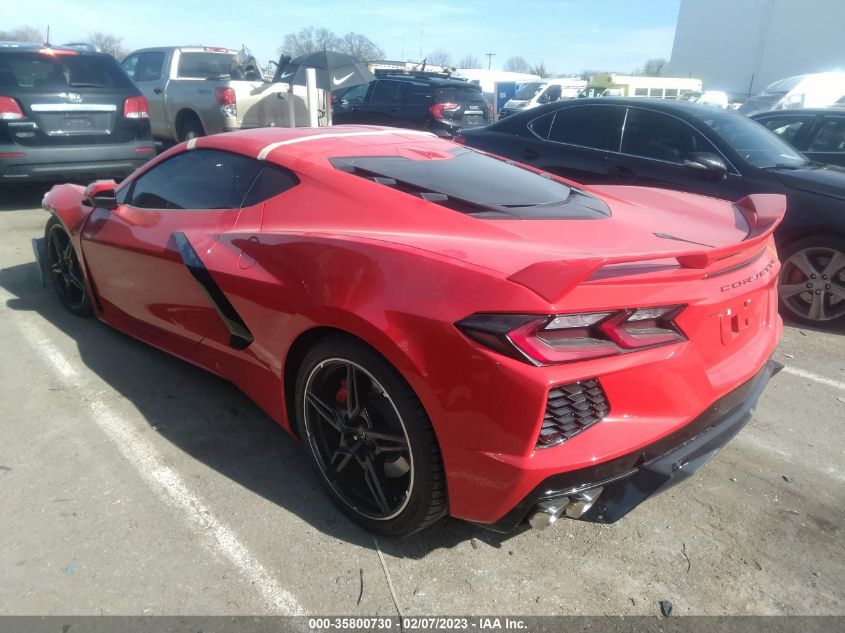 2022 CHEVROLET CORVETTE 2LT VIN: 1G1YB2D44N5114592