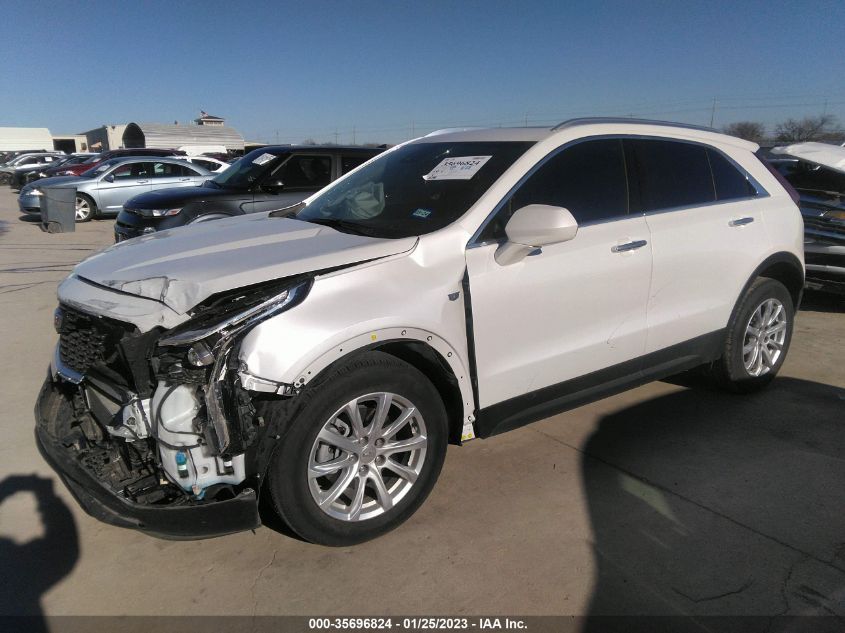 2022 CADILLAC XT4 FWD LUXURY VIN: 1GYAZAR46NF160405