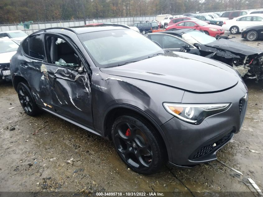 2022 ALFA ROMEO STELVIO VELOCE VIN: ZASPAKBN5N7D32442