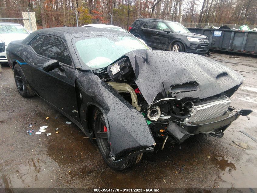 2022 DODGE CHALLENGER SRT HELLCAT REDEYE VIN: 2C3CDZL99NH211172