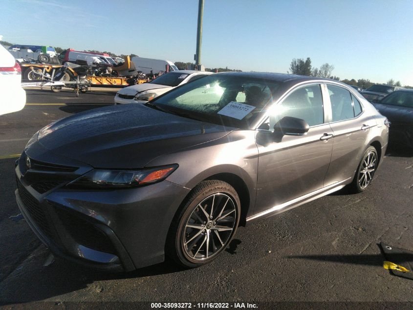 2022 TOYOTA CAMRY SE VIN: 4T1G11AK5NU627516