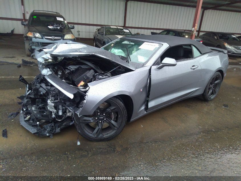 2022 CHEVROLET CAMARO 1SS VIN: 1G1FF3D77N0125997