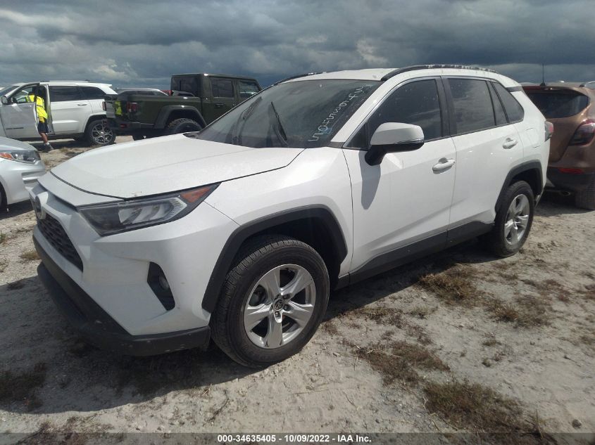 2021 TOYOTA RAV4 XLE VIN: 2T3W1RFV2MW140700