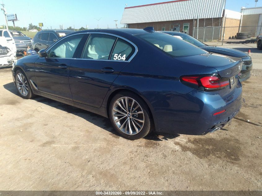 2022 BMW 5 SERIES 530I XDRIVE VIN: WBA13BJ00NWX56564