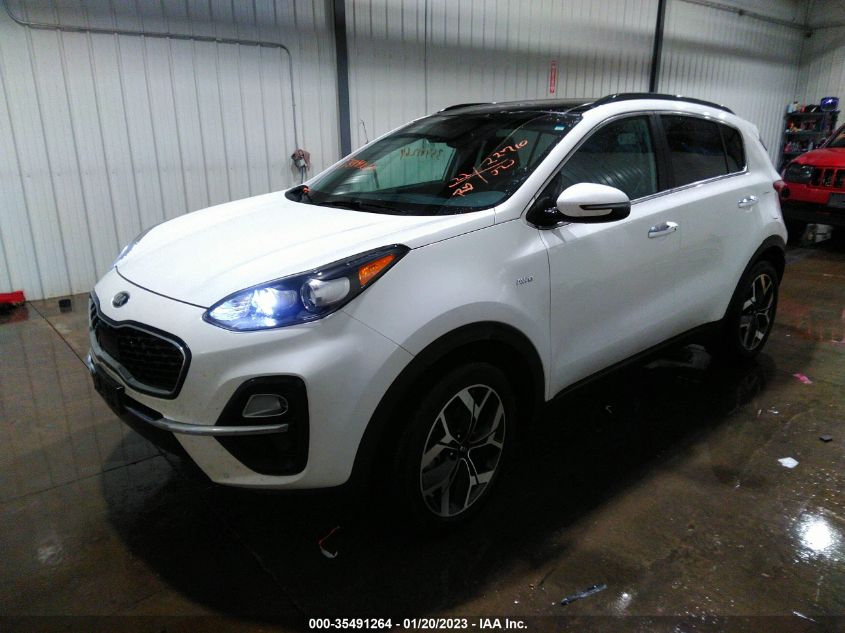 2022 KIA SPORTAGE EX VIN: KNDPNCAC6N7990421