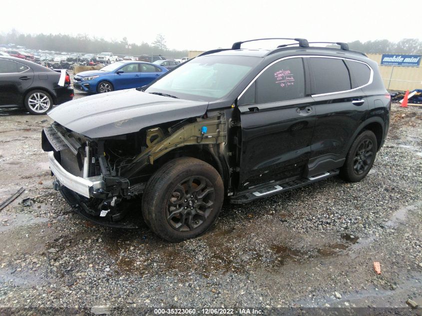2022 HYUNDAI SANTA FE XRT VIN: 5NMS64AJ7NH433795