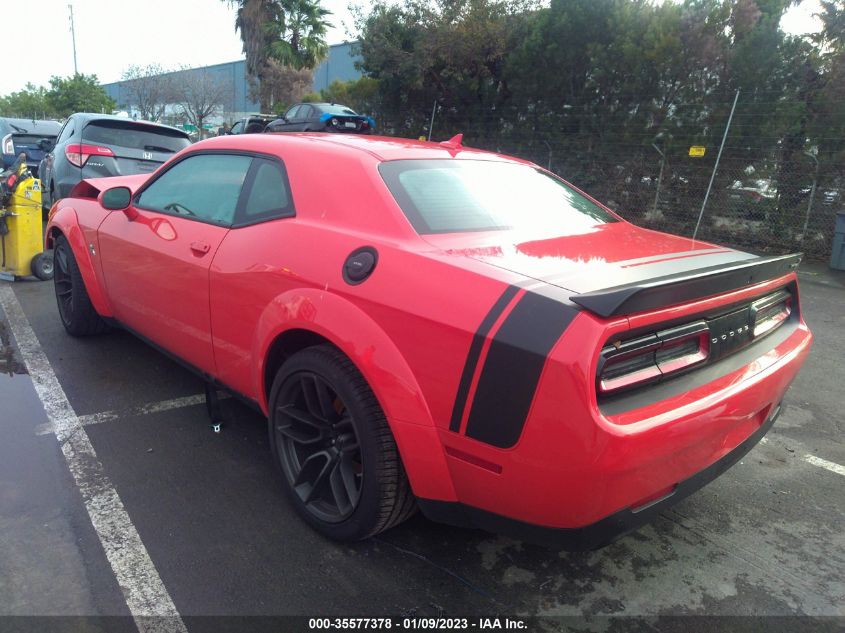 2022 DODGE CHALLENGER R/T SCAT PACK WIDEBODY VIN: 2C3CDZFJ9NH204146