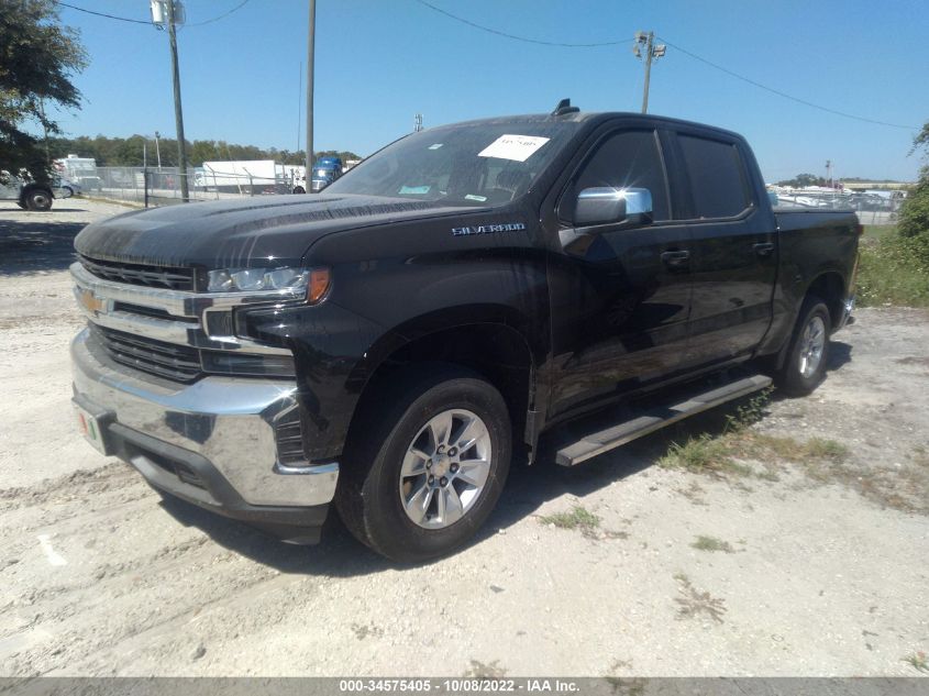 2021 CHEVROLET SILVERADO 1500 LT VIN: 3GCPWCED3MG133833