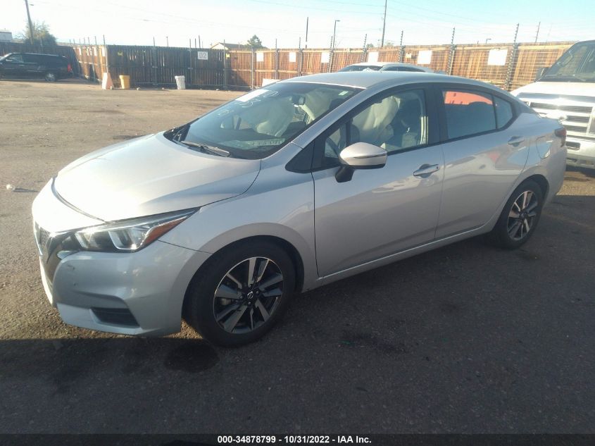 2021 NISSAN VERSA SV VIN: 3N1CN8EVXML875471