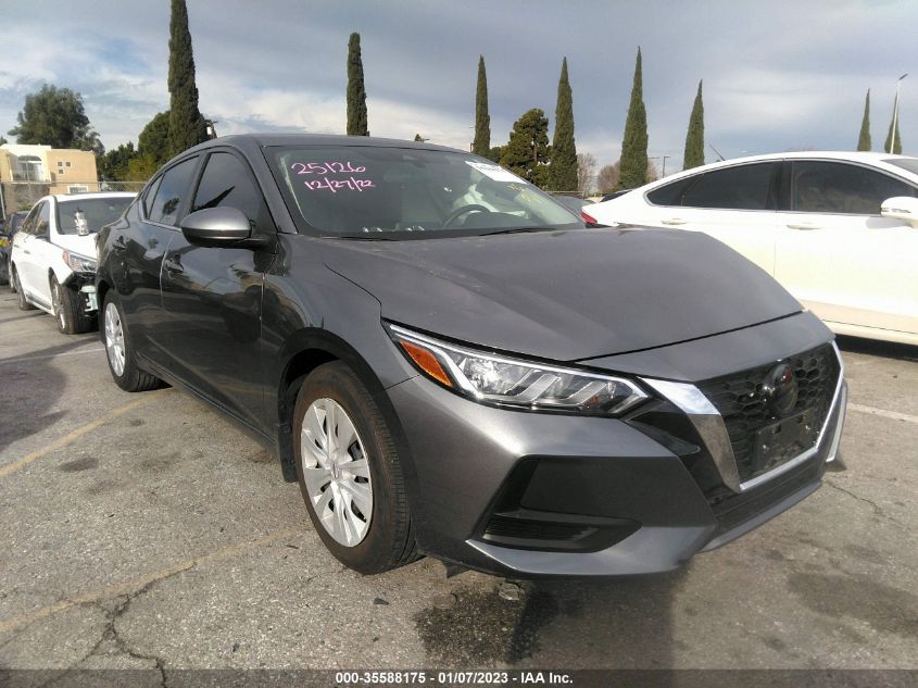 2022 NISSAN SENTRA S VIN: 3N1AB8BV1NY214162