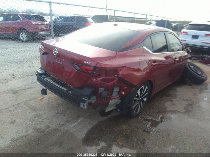 2022 NISSAN SENTRA SV VIN: 3N1AB8CV6NY284562