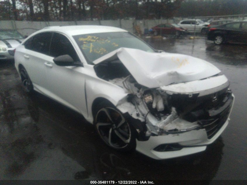 2021 HONDA ACCORD SEDAN SPORT SE VIN: 1HGCV1F40MA086149