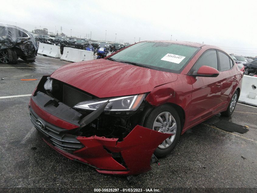 2020 HYUNDAI ELANTRA SE VIN: KMHD74LFXLU014923