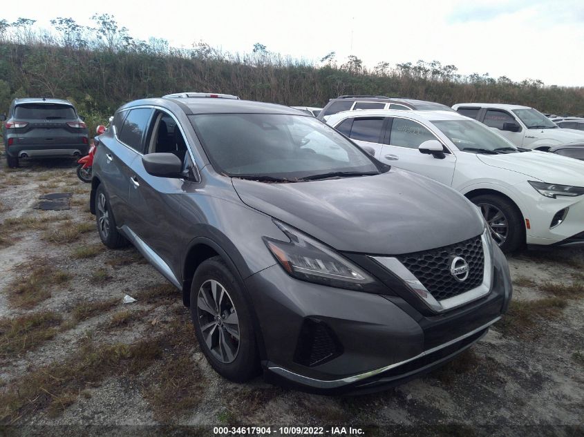2021 NISSAN MURANO S VIN: 5N1AZ2AJ3MC121845