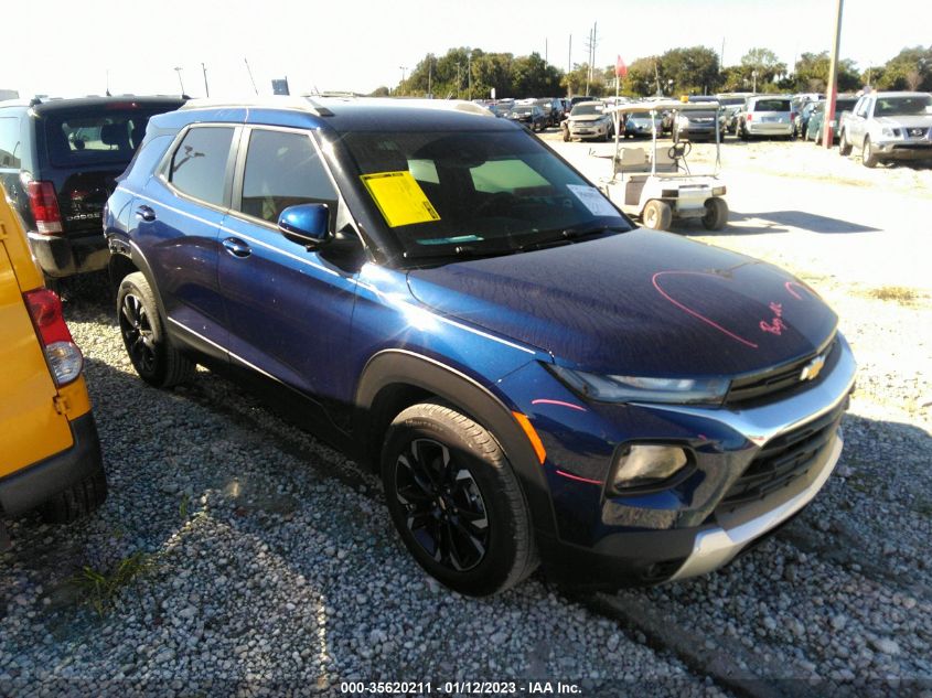2022 CHEVROLET TRAILBLAZER LT VIN: KL79MPS27NB091795