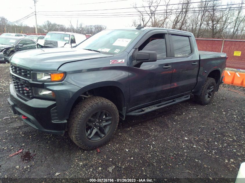 2021 CHEVROLET SILVERADO 1500 CUSTOM TRAIL BOSS VIN: 1GCPYCEF4MZ295336