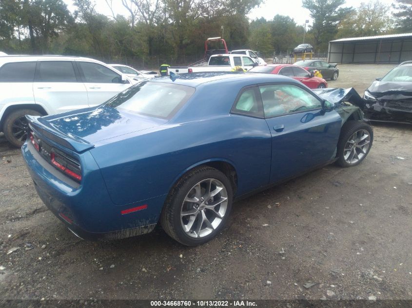 2021 DODGE CHALLENGER SXT VIN: 2C3CDZAGXMH596242