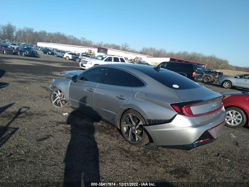 2021 HYUNDAI SONATA SEL PLUS VIN: 5NPEJ4J26MH066085