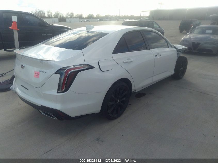 2021 CADILLAC CT4 SPORT VIN: 1G6DC5RK0M0147325
