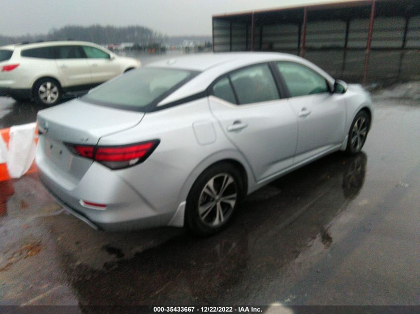 2022 NISSAN SENTRA SV VIN: 3N1AB8CVXNY209394