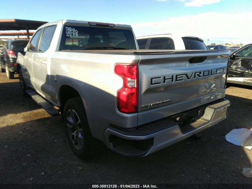 2020 CHEVROLET SILVERADO 1500 RST VIN: 3GCPWDET7LG367551