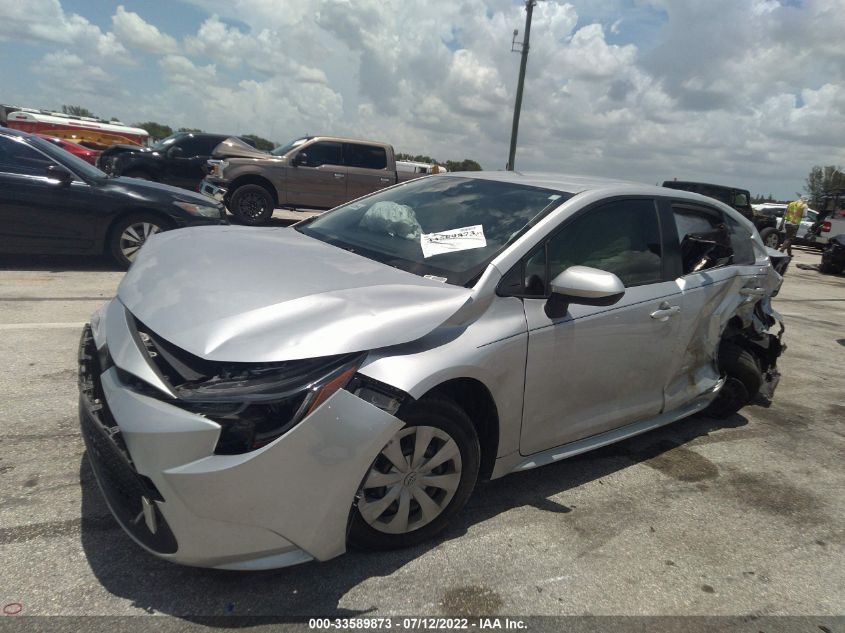 2021 TOYOTA COROLLA L VIN: JTDDPMAEXMJ122234