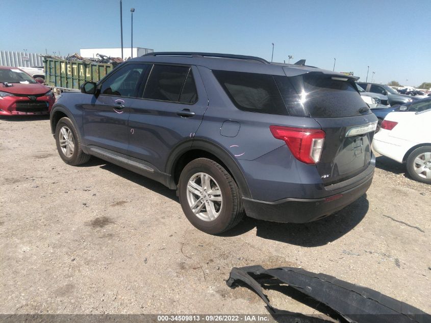 2021 FORD EXPLORER XLT VIN: 1FMSK7DHXMGC51175