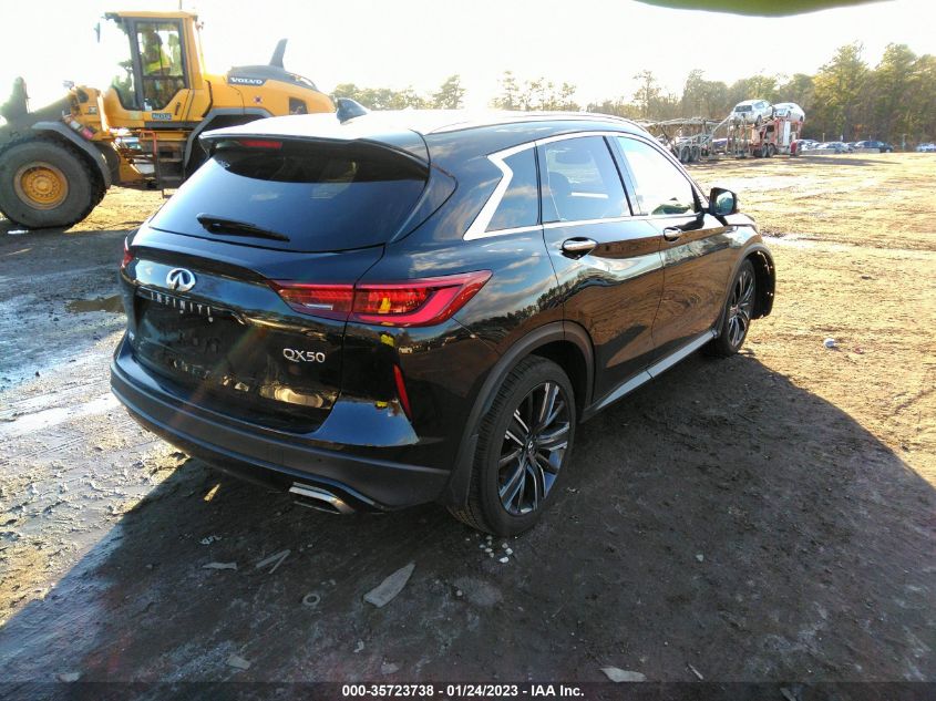 2022 INFINITI QX50 LUXE VIN: 3PCAJ5BB1NF111131