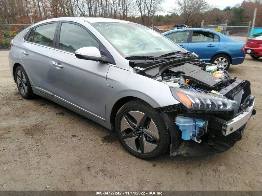 2020 HYUNDAI IONIQ HYBRID SEL VIN: KMHC85LC1LU208518