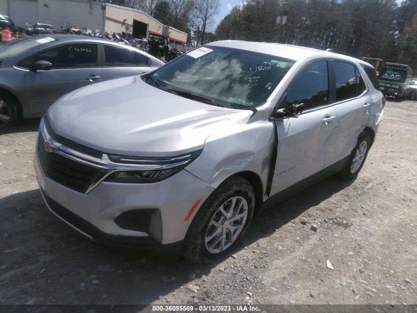 2022 CHEVROLET EQUINOX LT VIN: 3GNAXKEVXNL177298