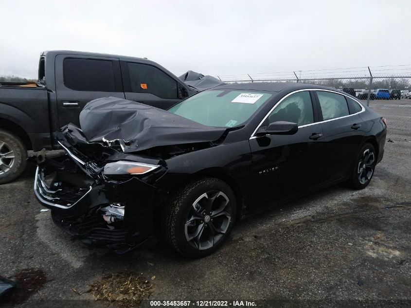 2022 CHEVROLET MALIBU LT VIN: 1G1ZD5ST4NF198353