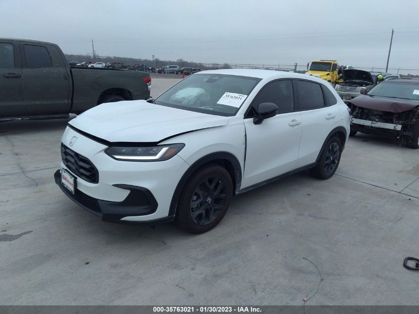 2023 HONDA HR-V SPORT VIN: 3CZRZ2H5XPM721615