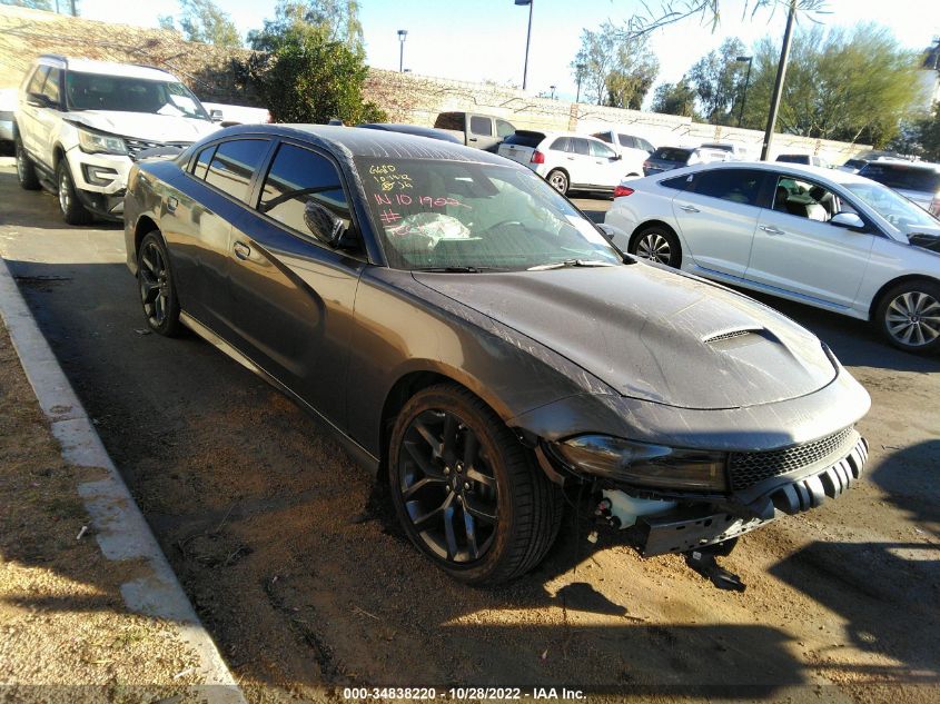 2022 DODGE CHARGER GT VIN: 2C3CDXHG4NH126087