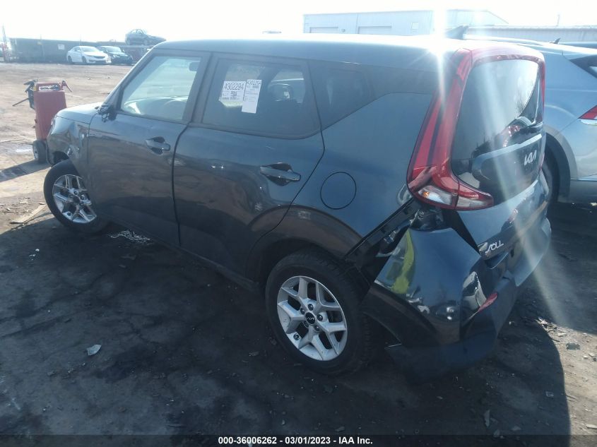 2022 KIA SOUL LX VIN: KNDJ23AU0N7804881
