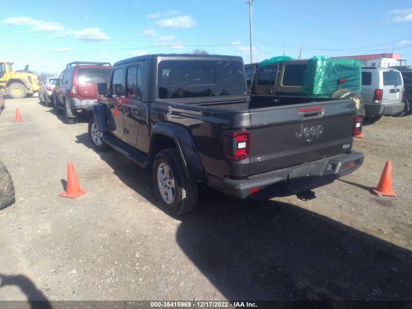 2020 JEEP GLADIATOR OVERLAND VIN: 1C6HJTFG2LL196636