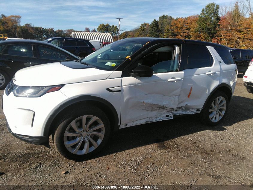 2020 LAND ROVER DISCOVERY SPORT SE VIN: SALCP2FX6LH852926