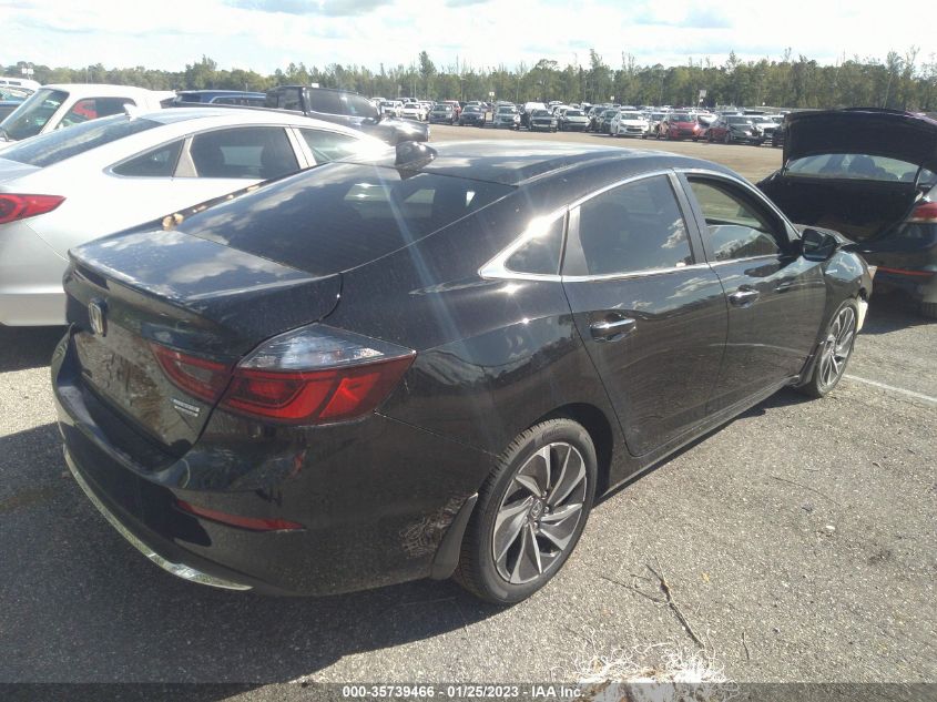 2022 HONDA INSIGHT TOURING VIN: 19XZE4F92NE014177