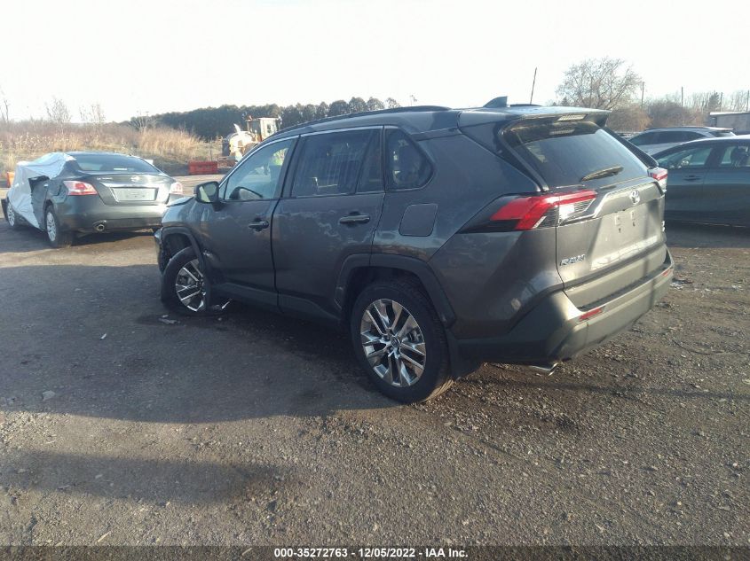 2020 TOYOTA RAV4 XLE VIN: 2T3R1RFV2LC124493