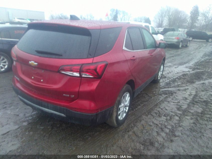 2022 CHEVROLET EQUINOX LT VIN: 3GNAXUEV3NL229589