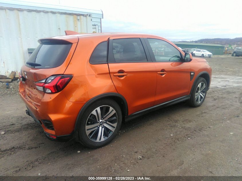 2022 MITSUBISHI OUTLANDER SPORT ES/LE/SE VIN: JA4ARUAUXNU018566