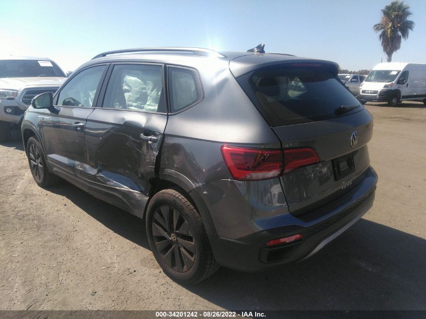 2022 VOLKSWAGEN TAOS S VIN: 3VVDX7B26NM056647