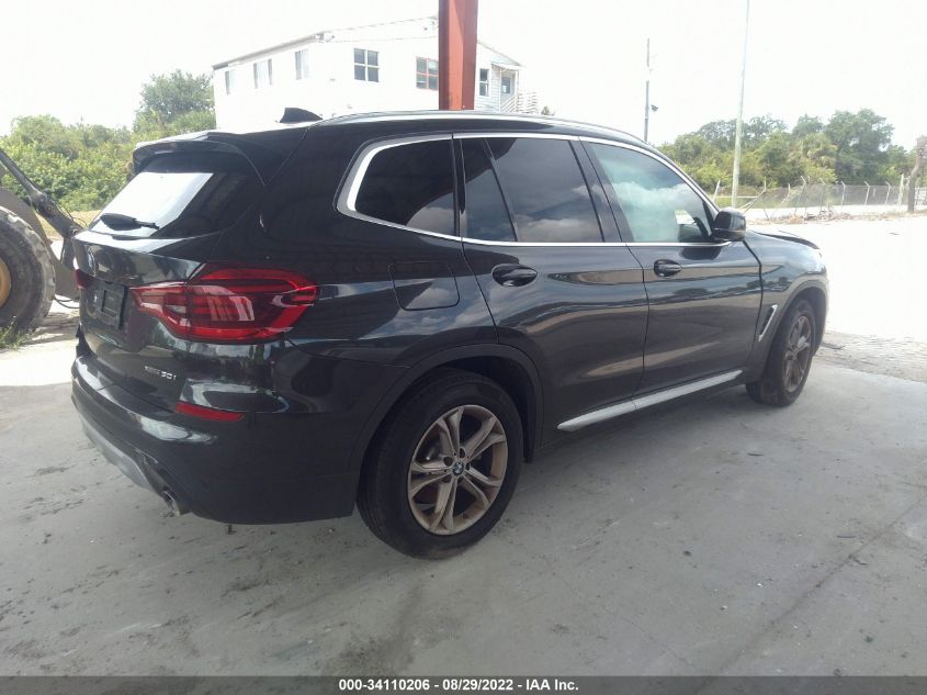 2021 BMW X3 XDRIVE30I VIN: 5UXTY5C06M9E34084