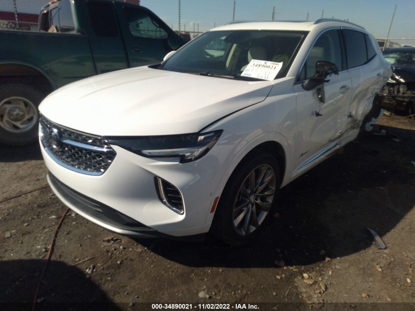 2022 BUICK ENVISION AVENIR VIN: LRBFZRR45ND070361