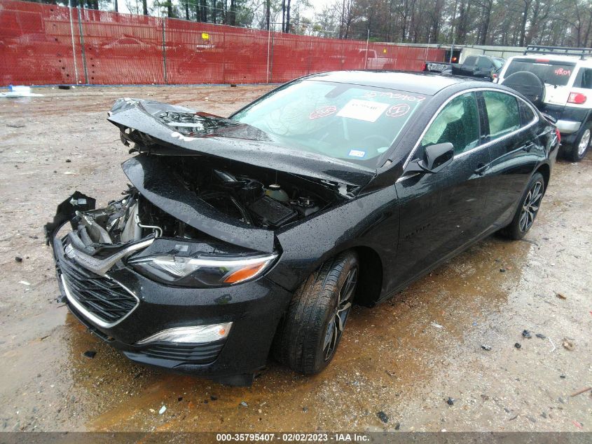2022 CHEVROLET MALIBU RS VIN: 1G1ZG5ST9NF184245