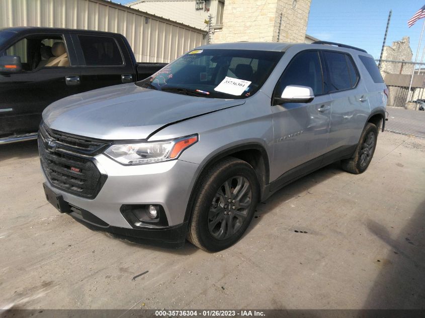 2021 CHEVROLET TRAVERSE RS VIN: 1GNERJKWXMJ253594